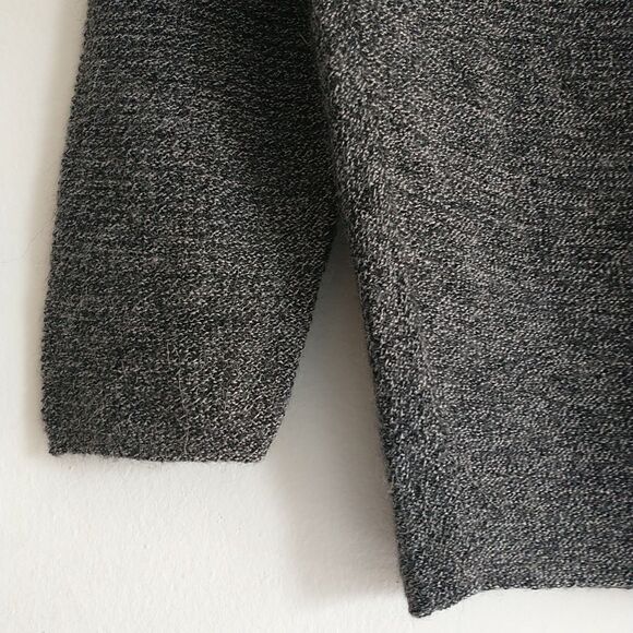 Beyond Threads Sweater Pullover Womens M Gray Alpaca Wool Lagenlook Relaxed Fit - Picture 5 of 10